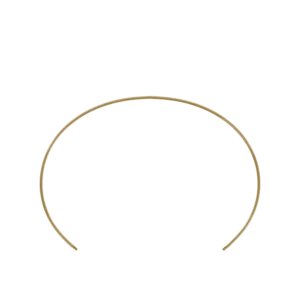 Body Necklace Collar (Gold Colour/Polished)