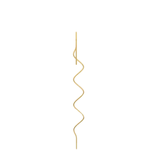 Wire Earstick W06 (Gold Colour/Polished)